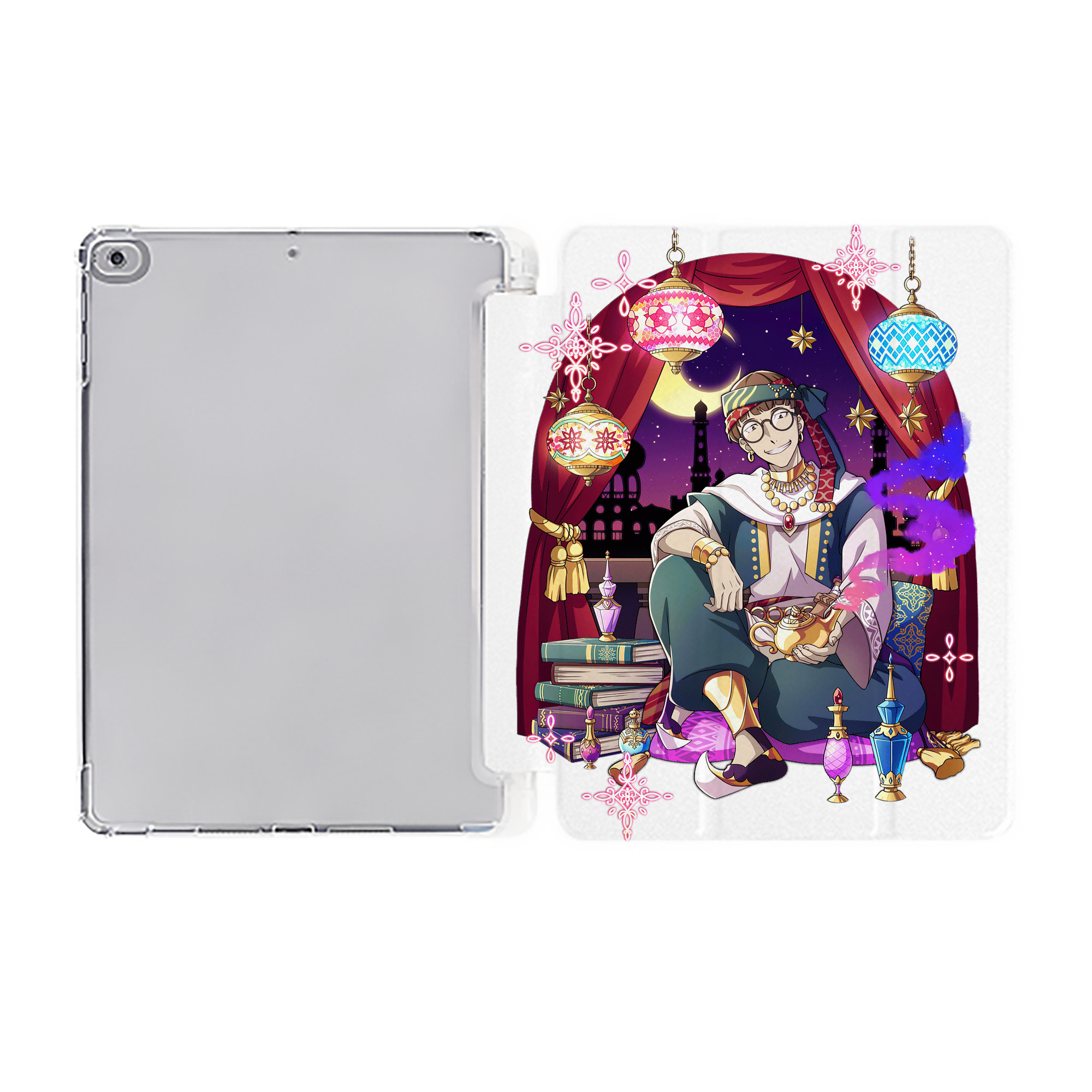 （画像用） 文豪ストレイドッグス Bungo Stray Dogs IPad ケース ペン収納付き 三つ折りスタンド PUレザー×シリコン 対応機種9.5/10.5/10.9インチ